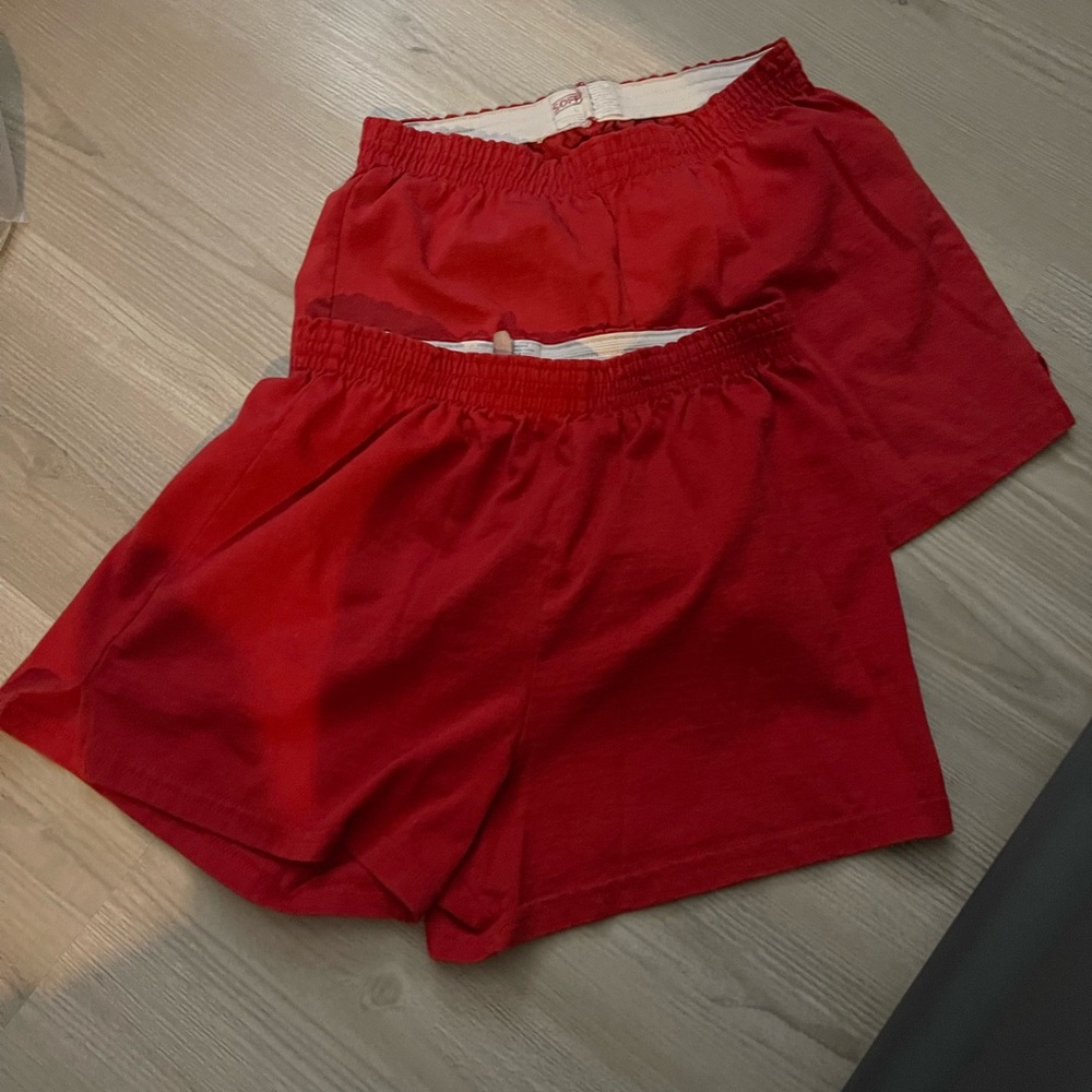 Sofee’s - two pair of red Sofee’s